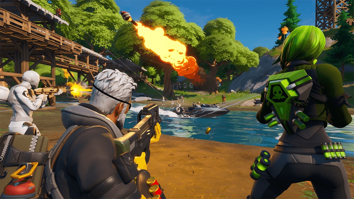 Carte Fortnite Saison 13, Chapitre 2 saison 3 - Gamosaurus