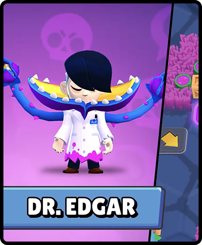 Dr Edgar skin brawlstars mise à jour