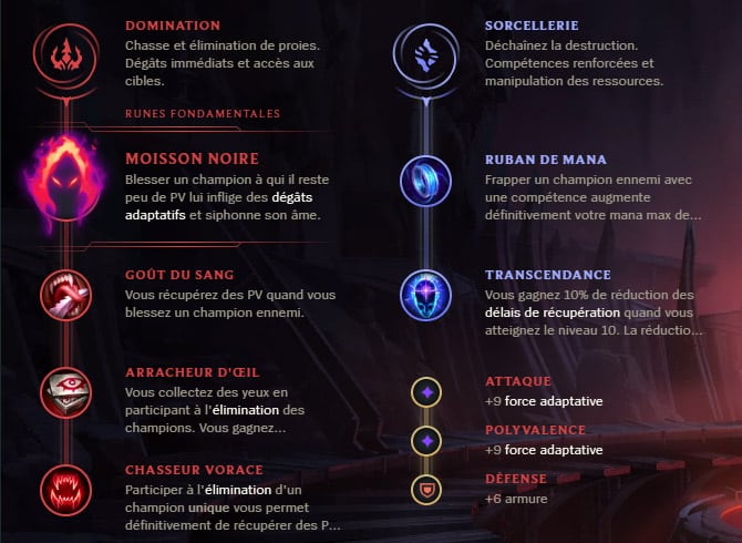 Guide LoL Senna Bot S10 Runes