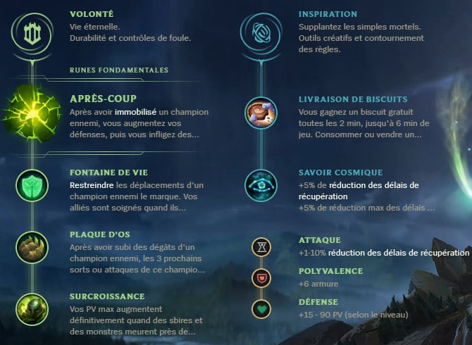 Guide LoL Thresh Support S10 Runes