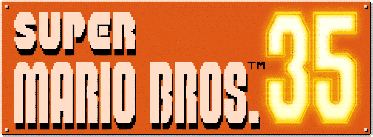 Super Mario Bros 35 logo