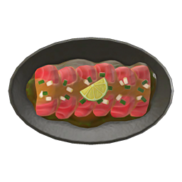 animal-crossing-new-horizons-recette-cuisine-carpaccio-de-marlin-bleu