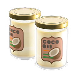 animal-crossing-new-horizons-recette-cuisine-lot-de-pots-dhuile-de-coco