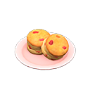 animal-crossing-new-horizons-recette-cuisine-plat-de-scones-aux-fruits