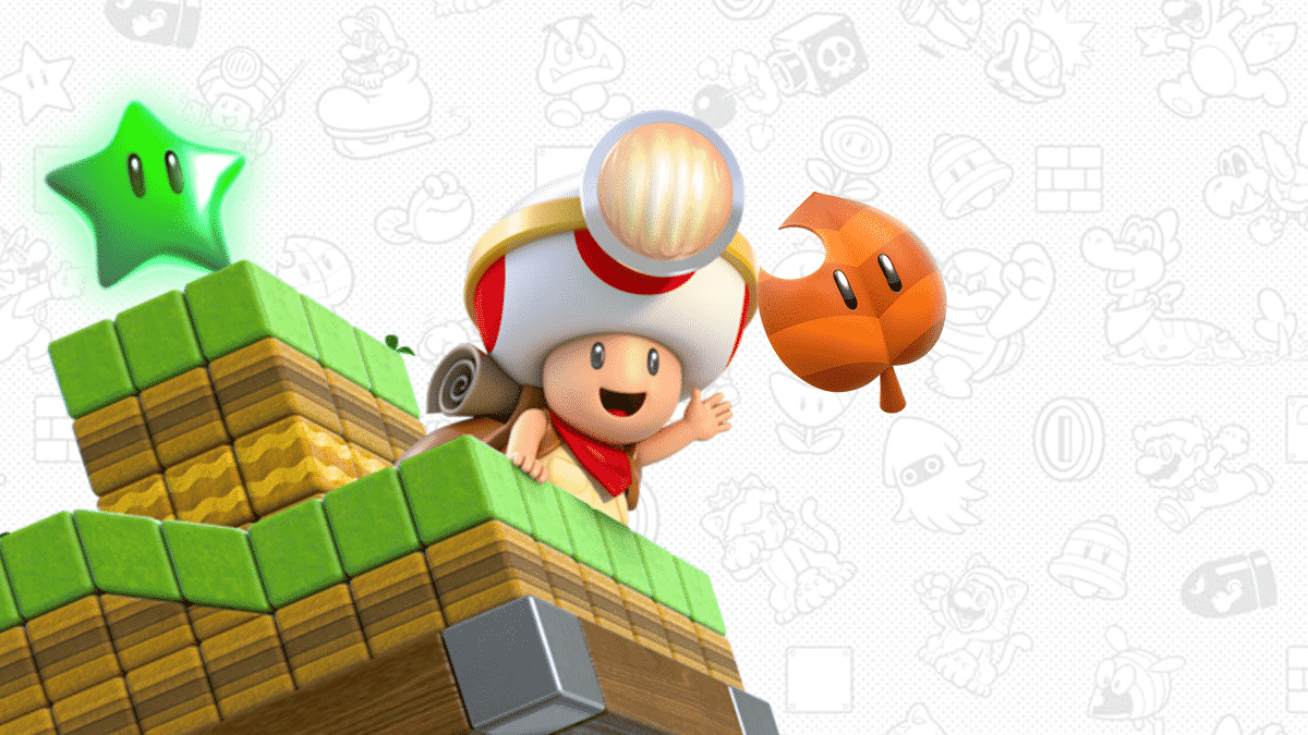 Super Mario 3D World : Finir le jeu à 100%, étoiles du menu