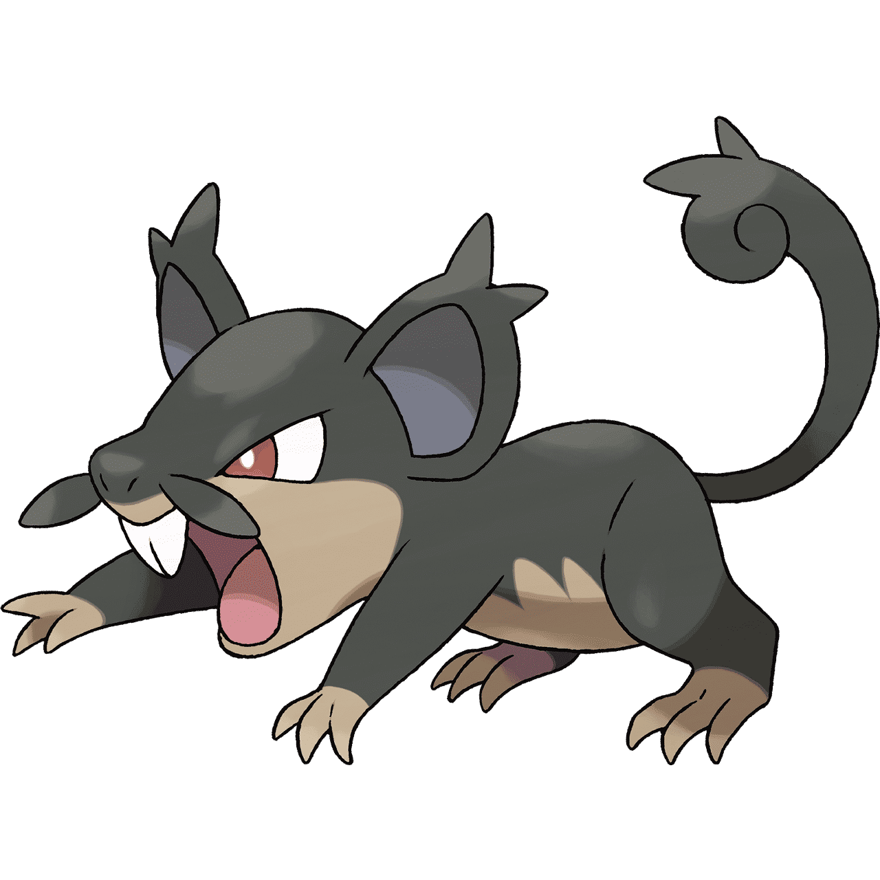 Pokémon Artwork Rattata Alola