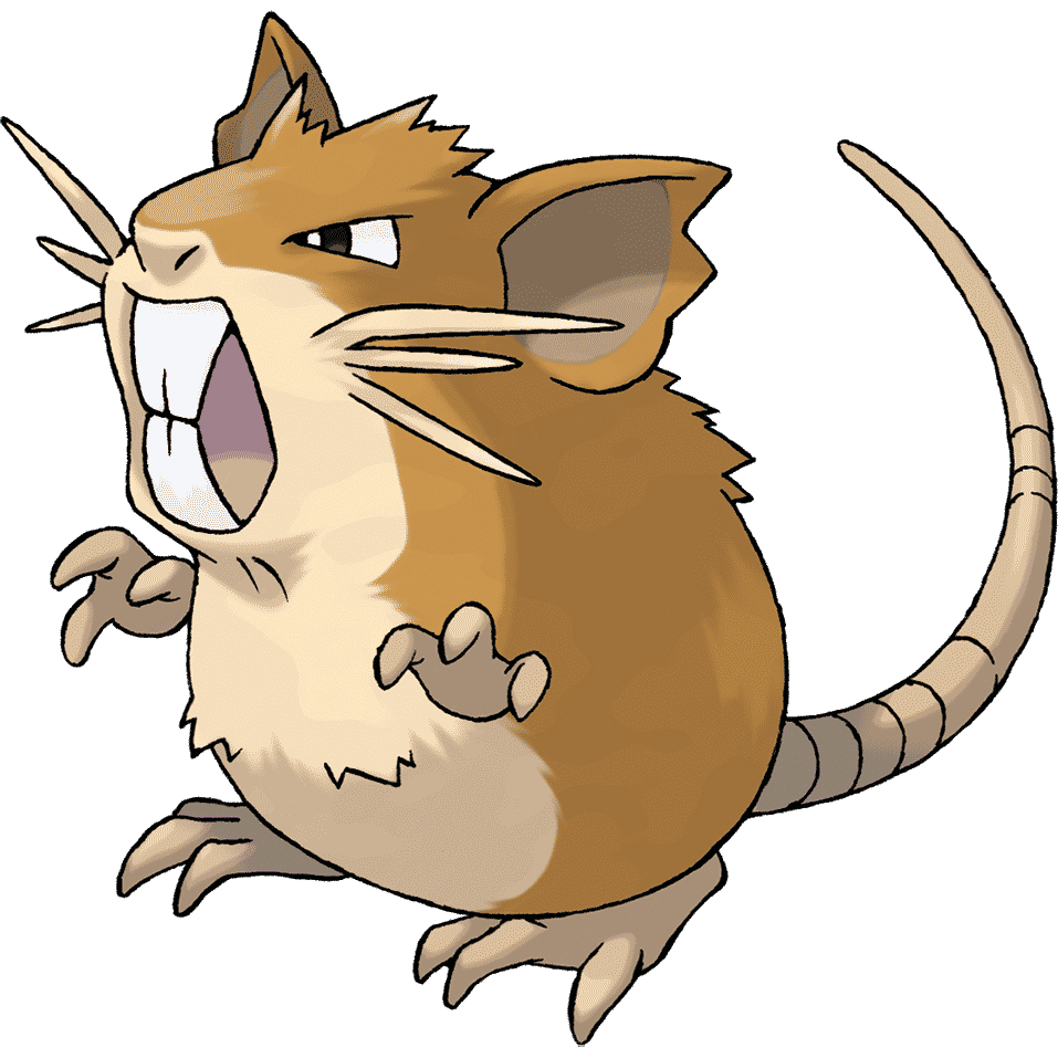Pokémon Artwork Rattatac