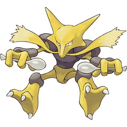 Pokémon Artwork Alakazam