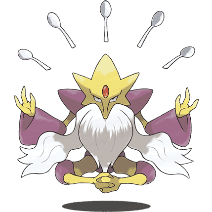 Pokémon Artwork Méga-Alakazam