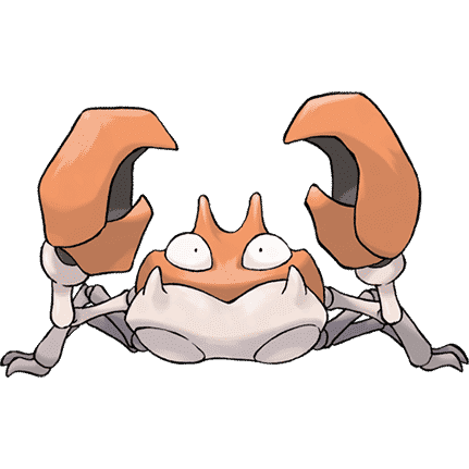 Pokémon Artwork Krabby