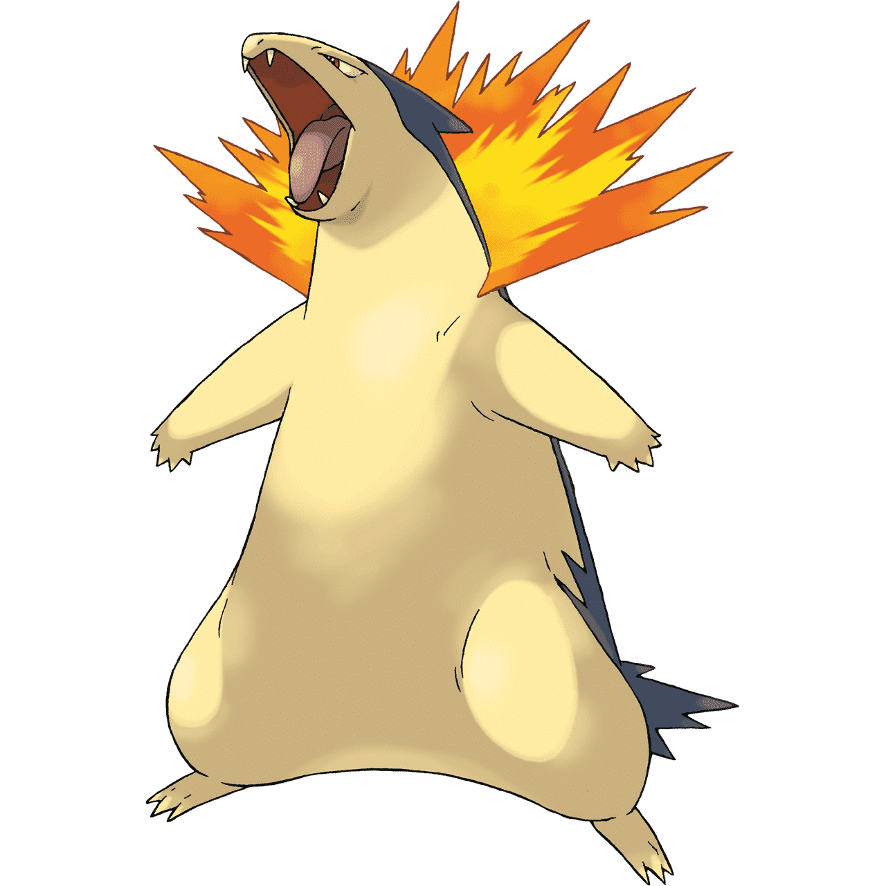 Pokémon Artwork Typhlosion