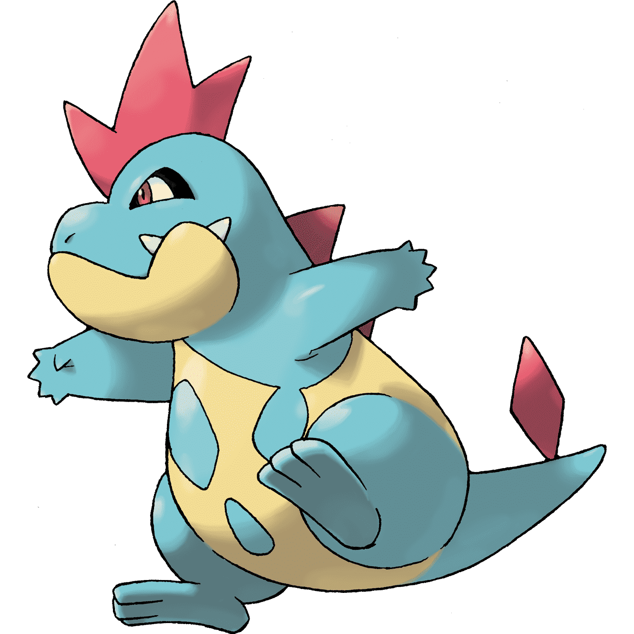 Pokémon Artwork Crocrodil
