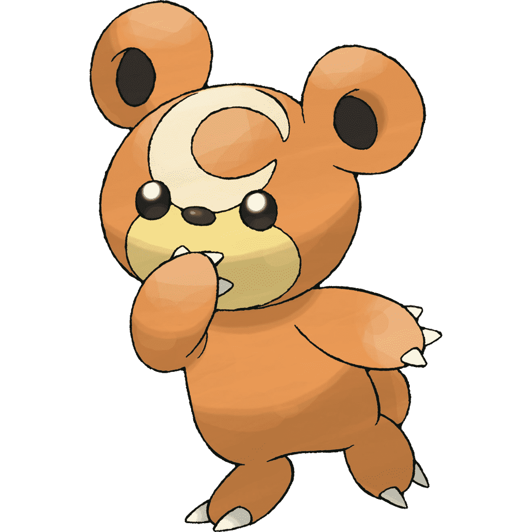 Pokémon Artwork Teddiursa