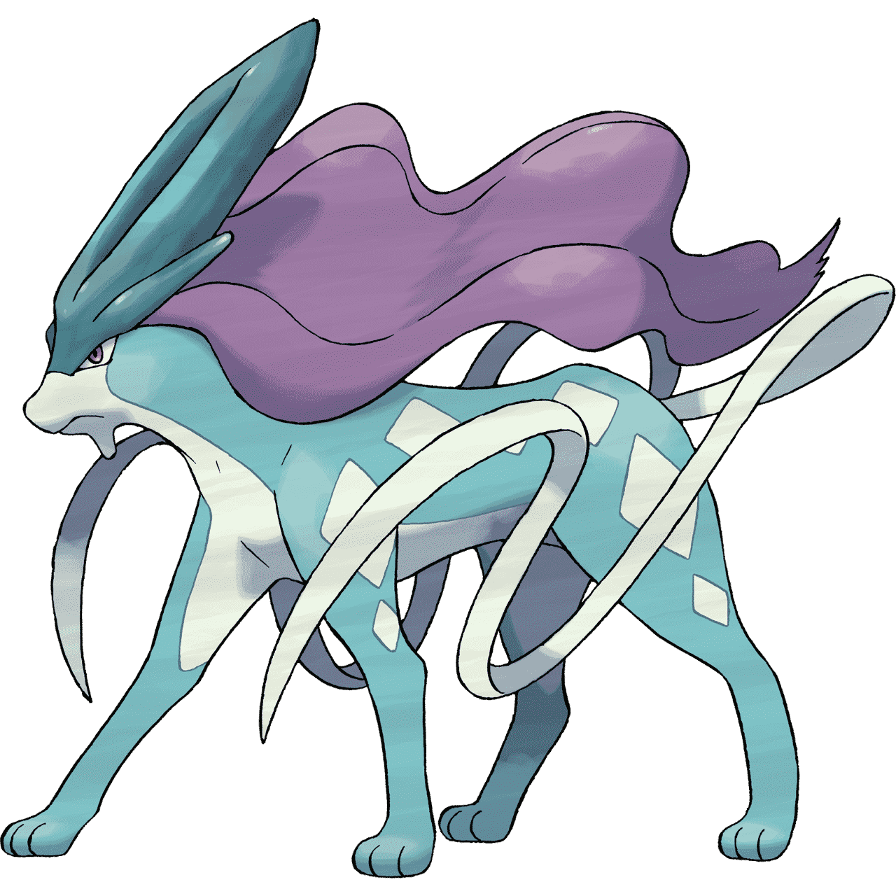 Pokémon Artwork Suicune