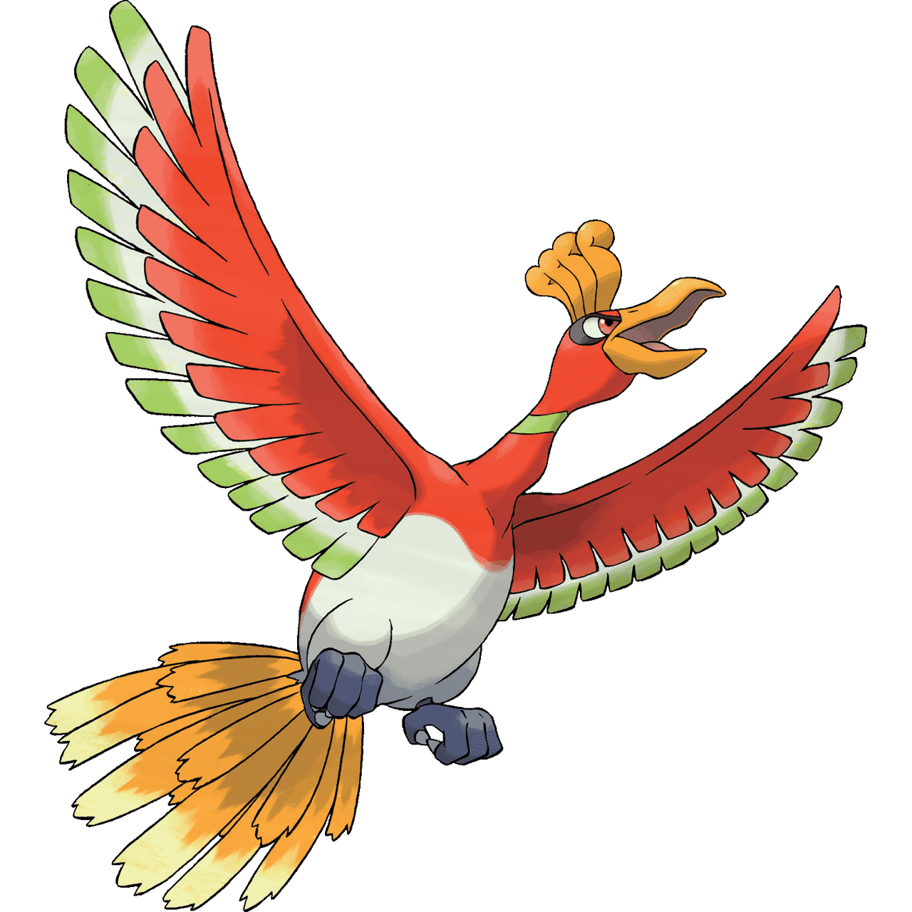 Pokémon Artwork Ho-Oh