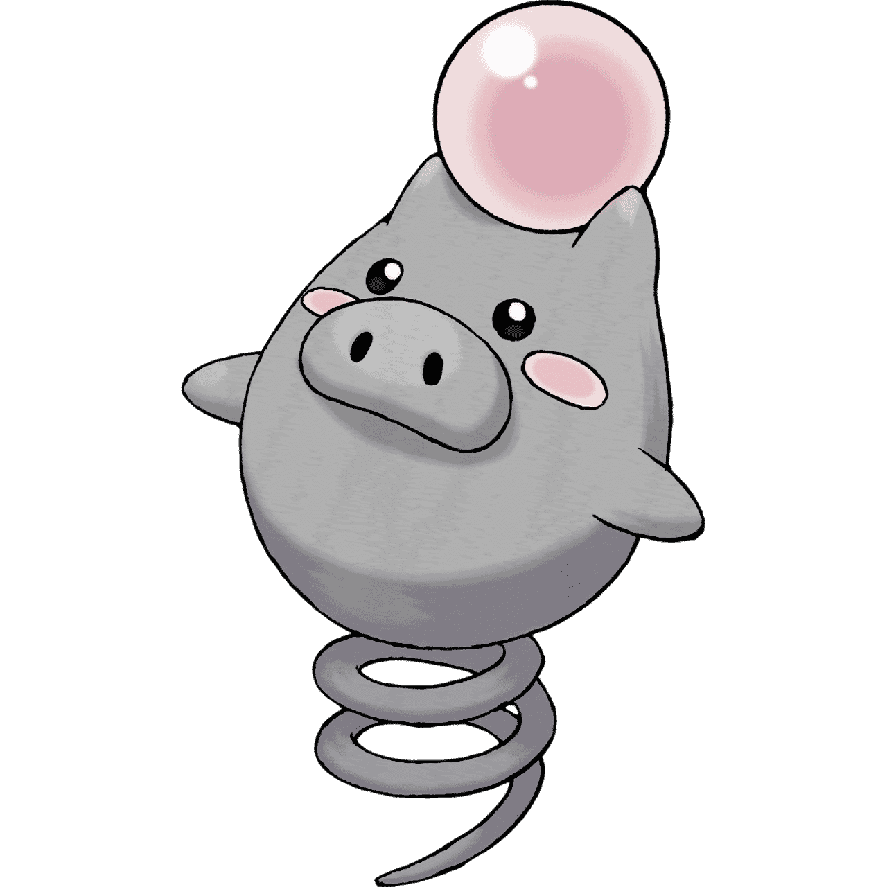 Pokémon Artwork Spoink