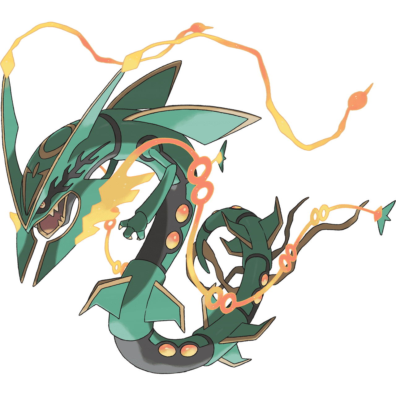 Pokémon Artwork Méga-Rayquaza