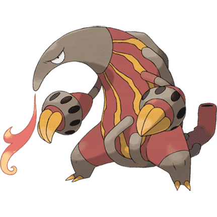 Pokémon Artwork Aflamanoir