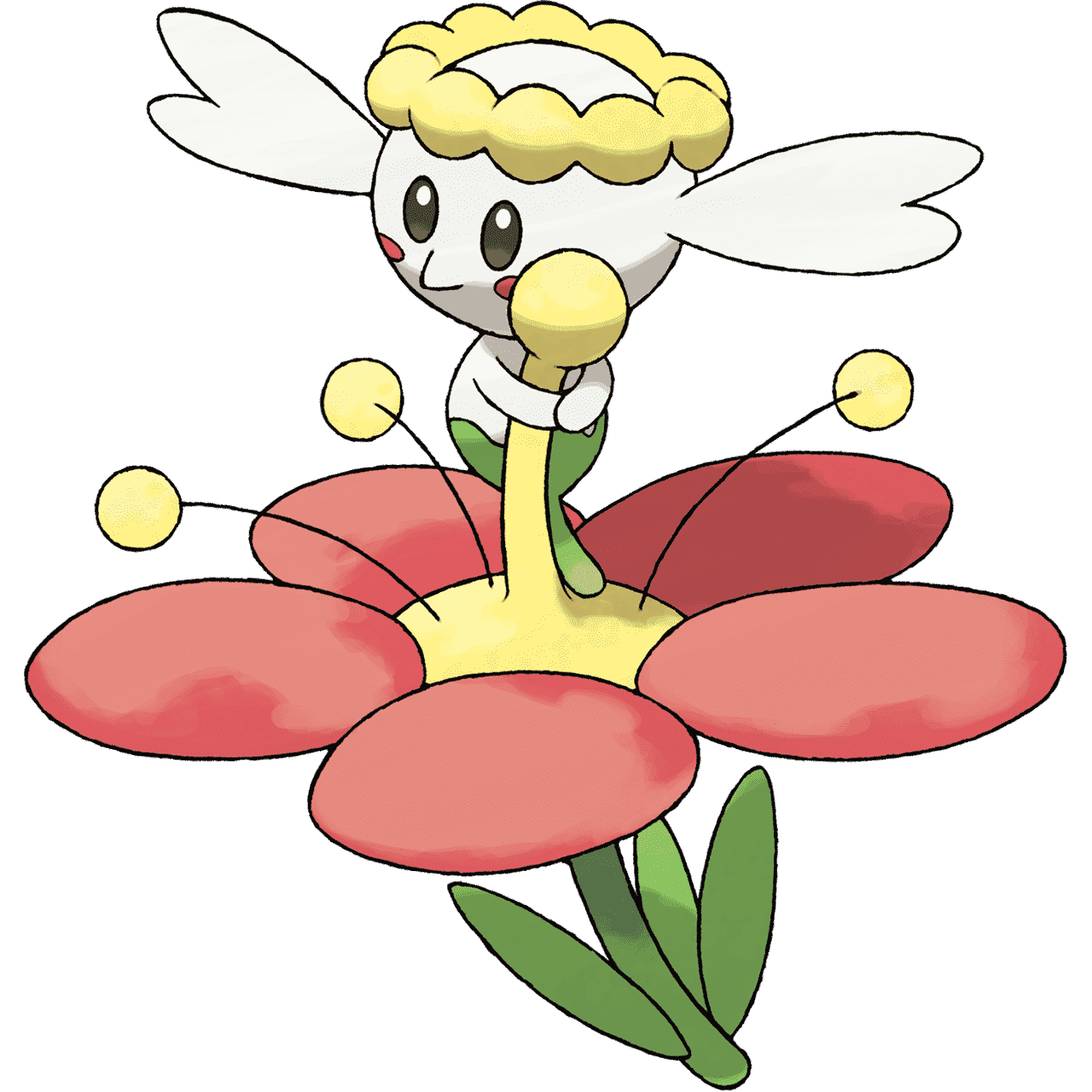 Pokémon Artwork Flabébé