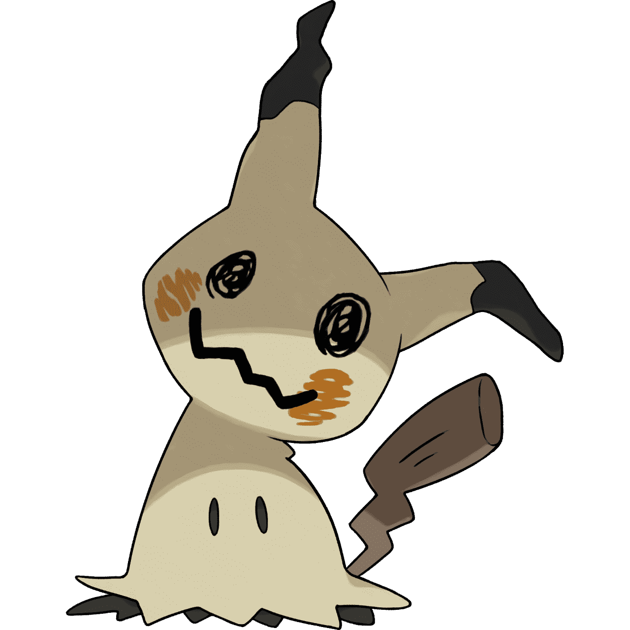 Pokémon Artwork Mimiqui