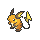 Pokémon Galar Dex Raichu Mini