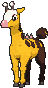 Pokémon Apparence Girafarig