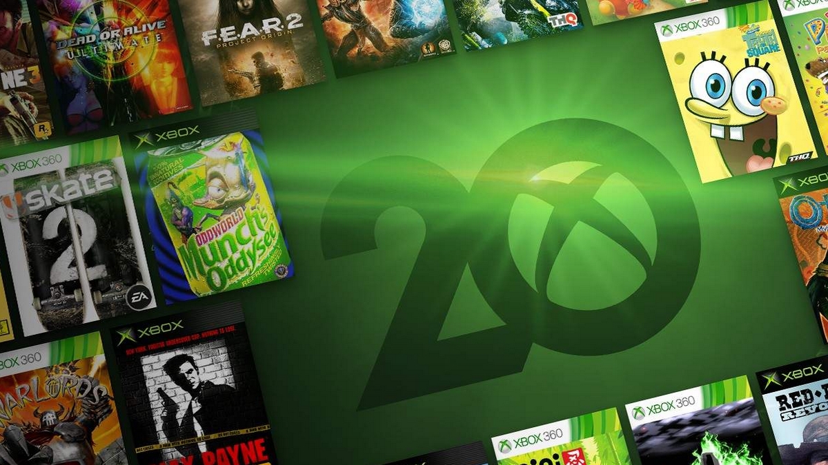 XBOX : 70 nouveaux jeux rétro compatibles pour les 20 ans