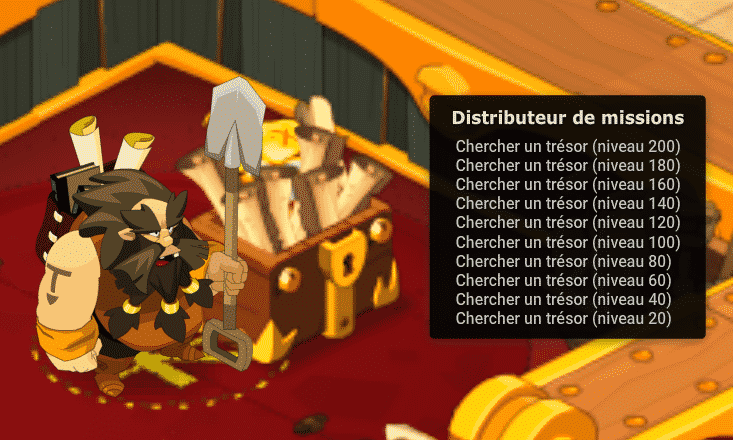 Astuce Kamas sur Dofus - Chasses aux trésors