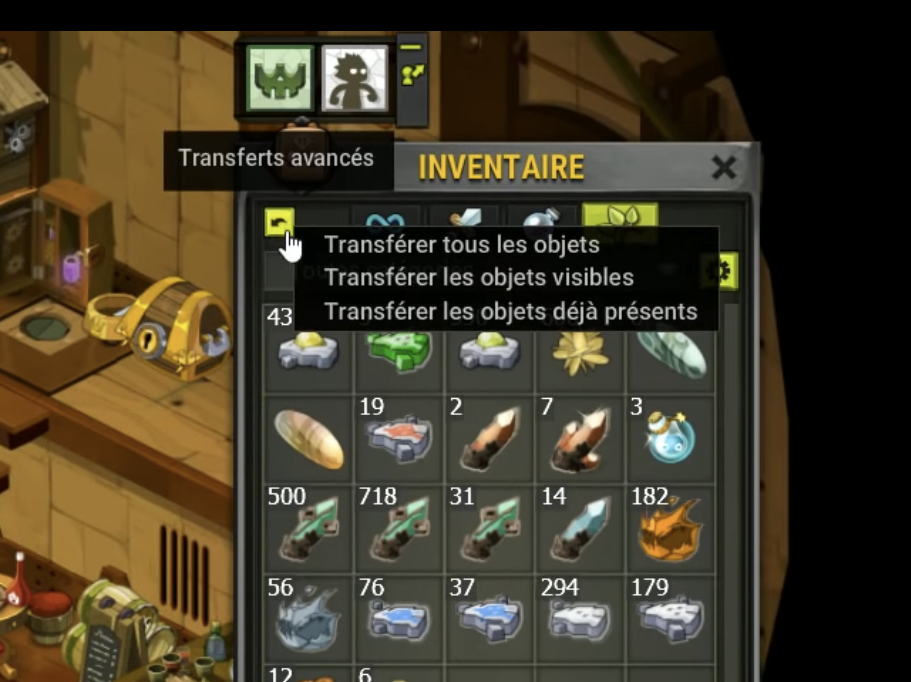 Dofus astuce tri