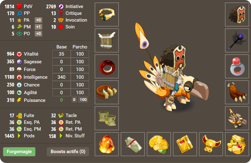 stuff 160 dofus