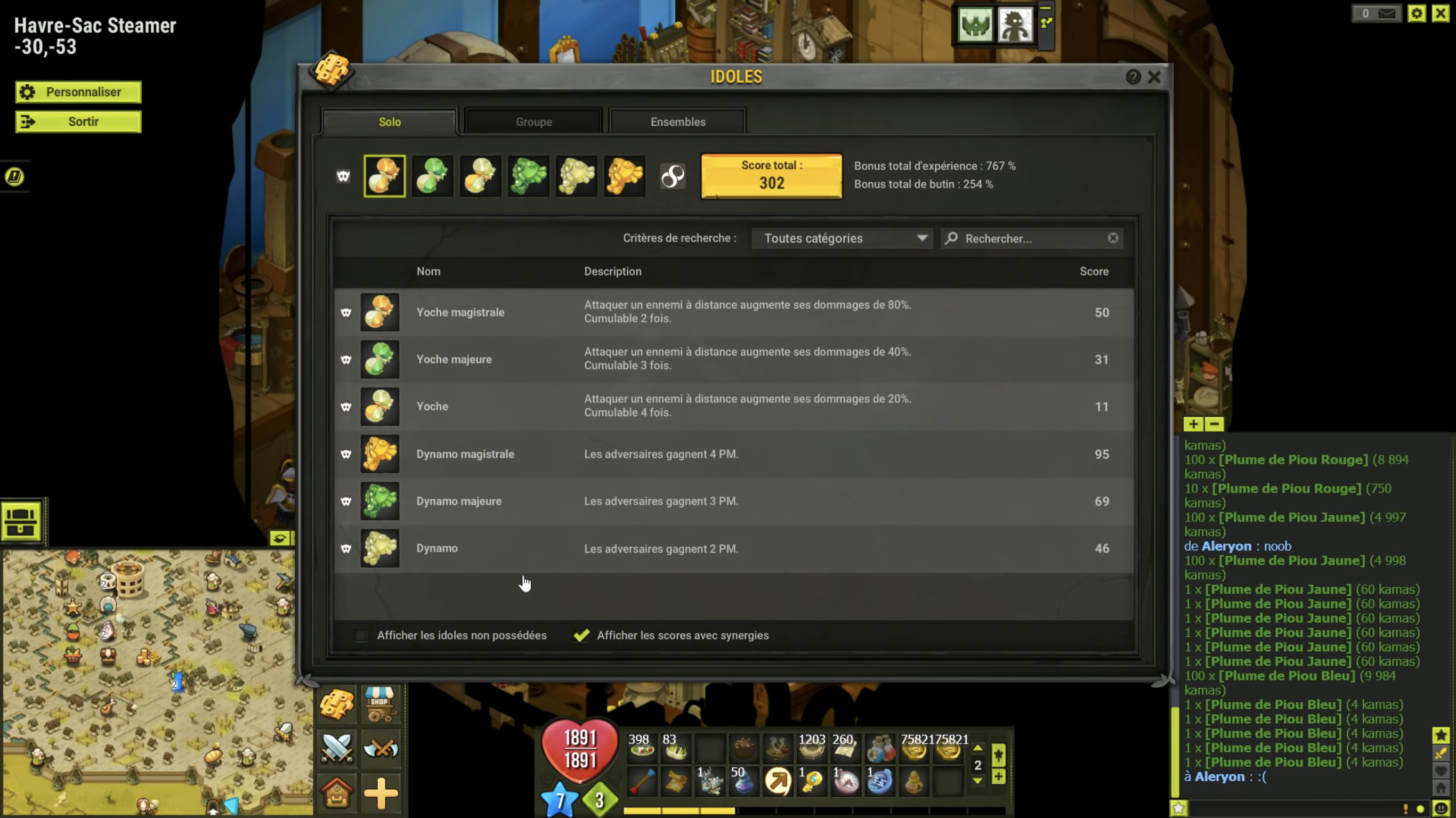 Dofus idoles astuces