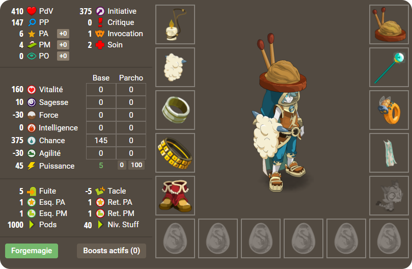 stuff 40 dofus