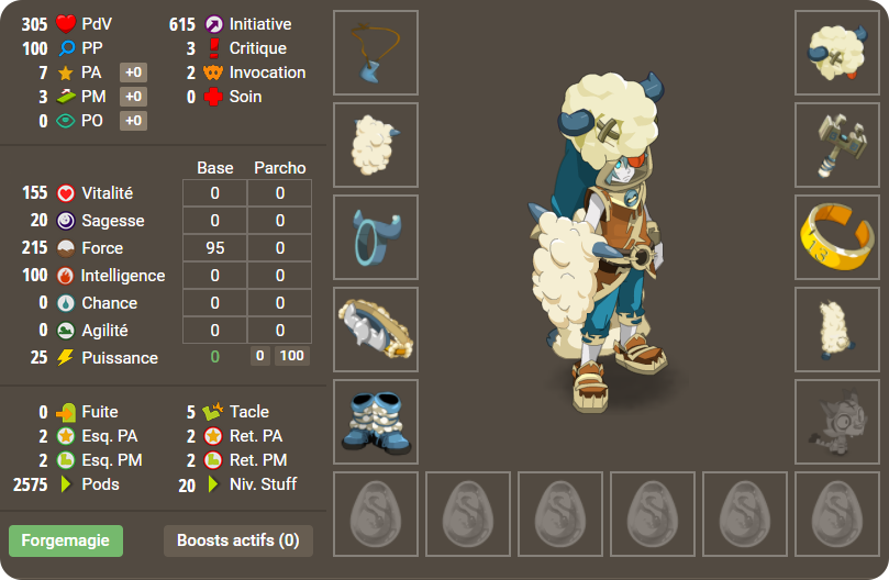 stuff dofus terre