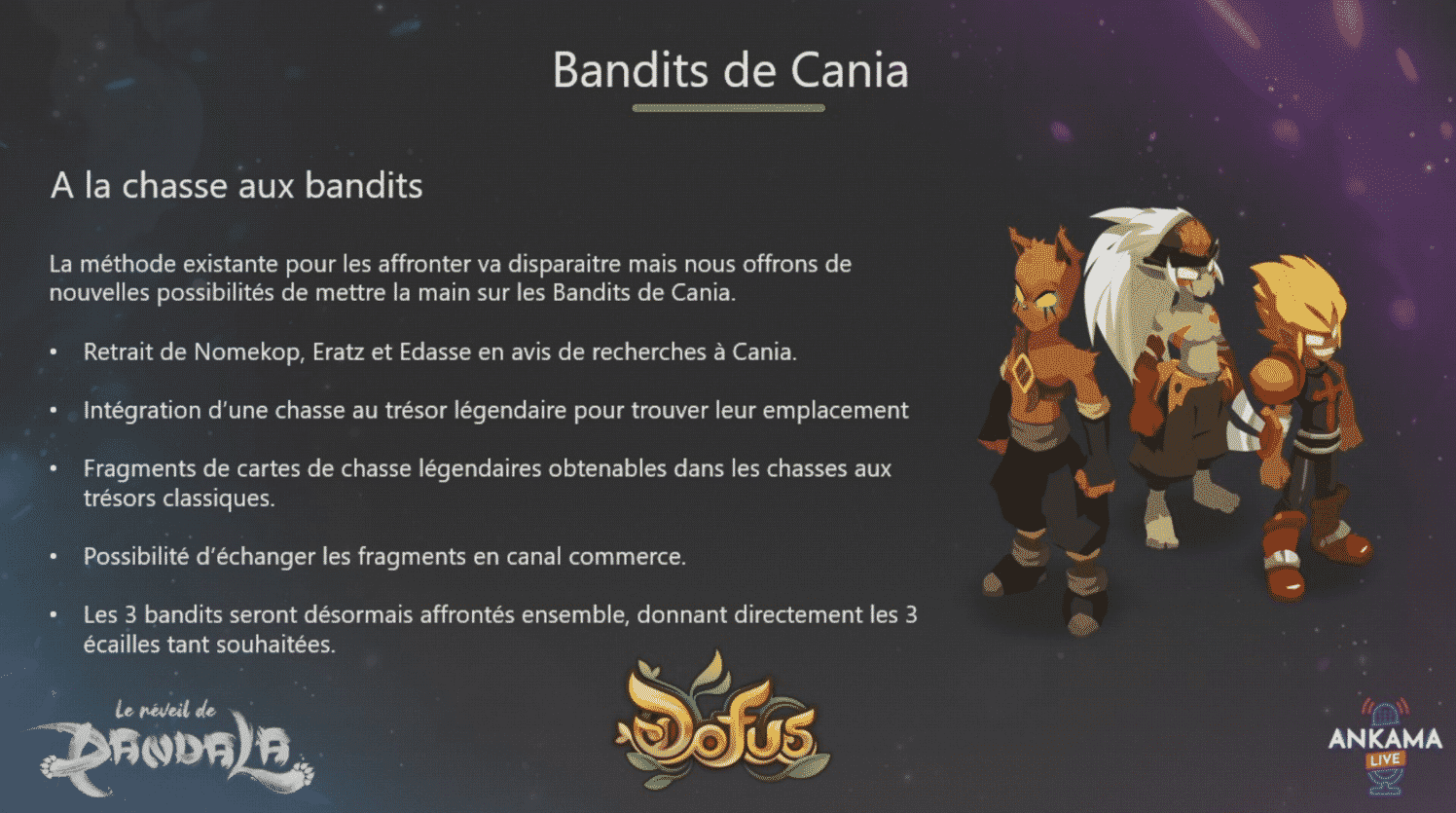 Dofus 2.58 - Bandits de Cania