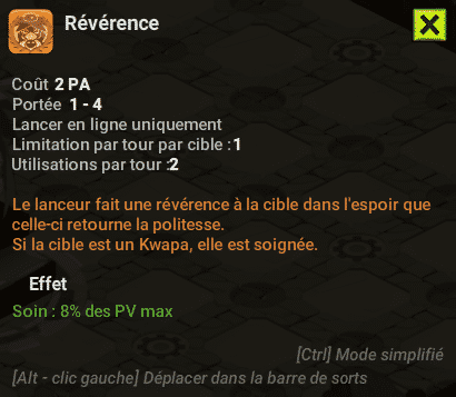 Dofus - Révérence