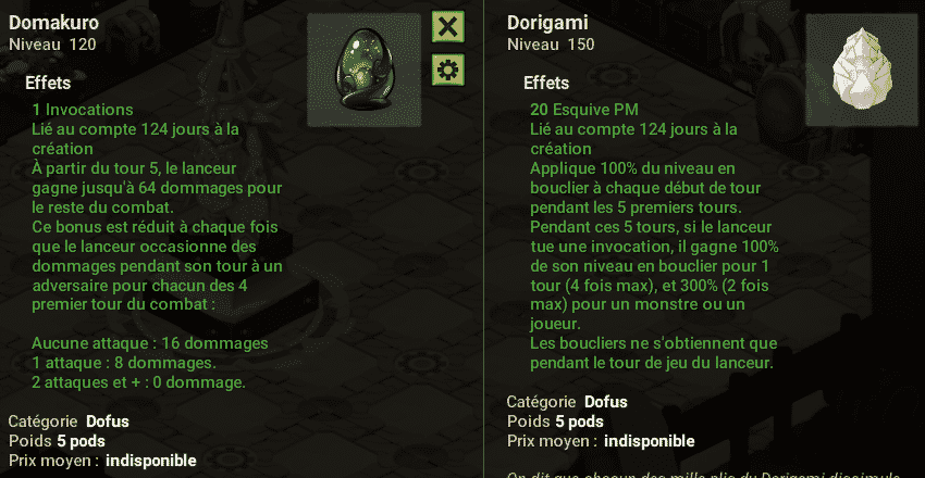 Dofus - Domakuro et Dorigami