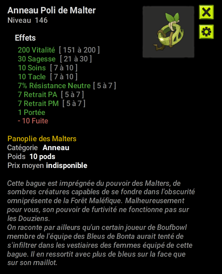 panoplies stuffs dofus 2.63 equipements items nouveaux