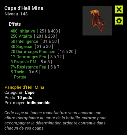 panoplies stuffs dofus 2.63 equipements items nouveaux