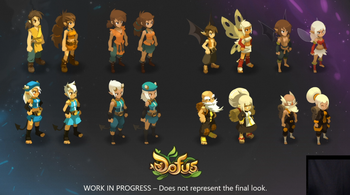 Dofus 2 Unity - Apparences des personnages
