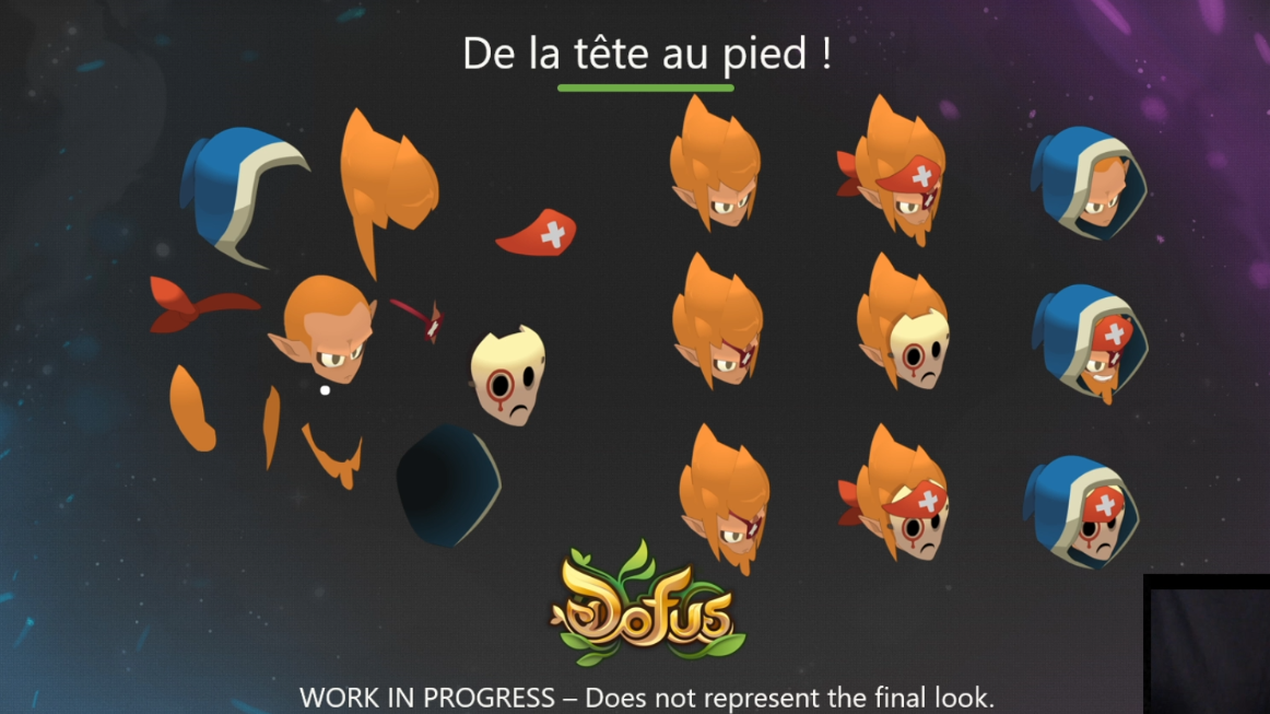 Dofus 2 Unity - Visages