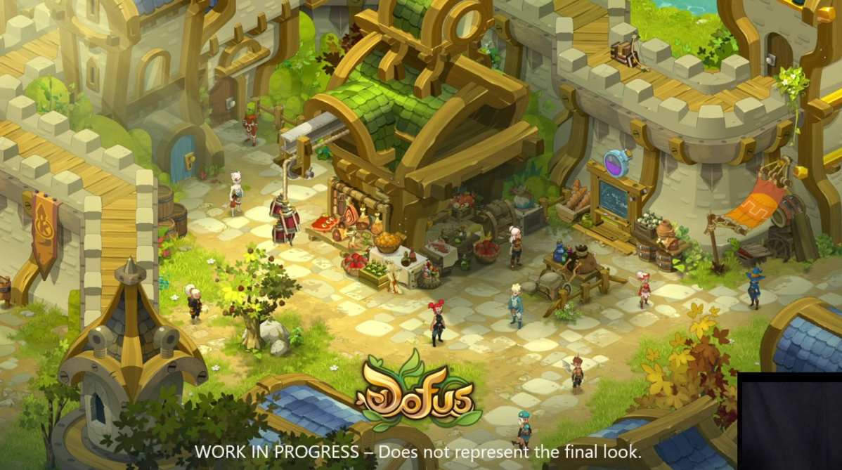 Dofus 2 Unity - Astrub et personnages