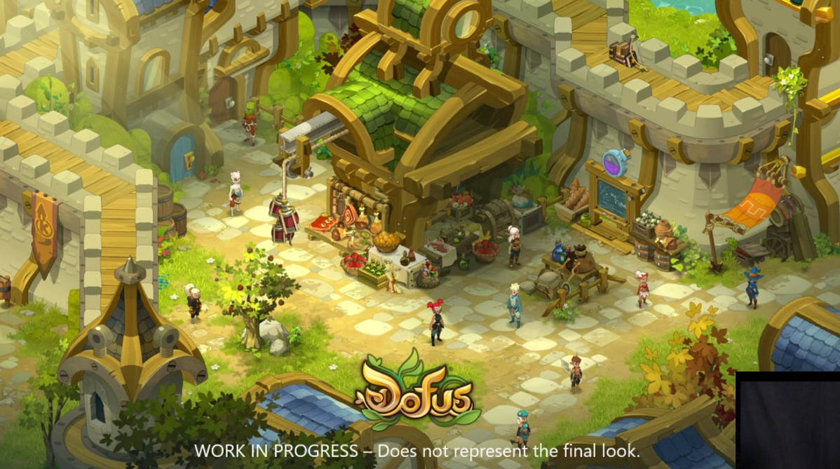 Dofus 2 Unity - Astrub and characters