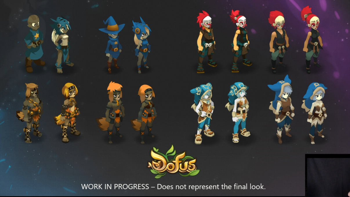 Dofus 2 Unity - Apparences des personnages