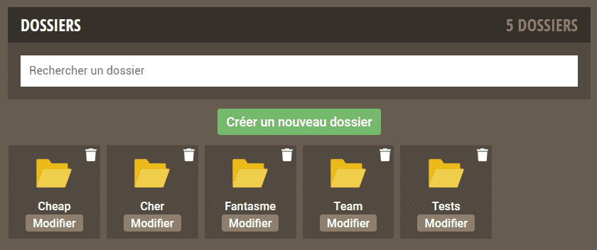 Dofusbook - Dossiers