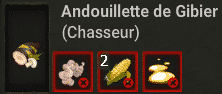 Dofus Monter Chasseur - Recettes à Craft