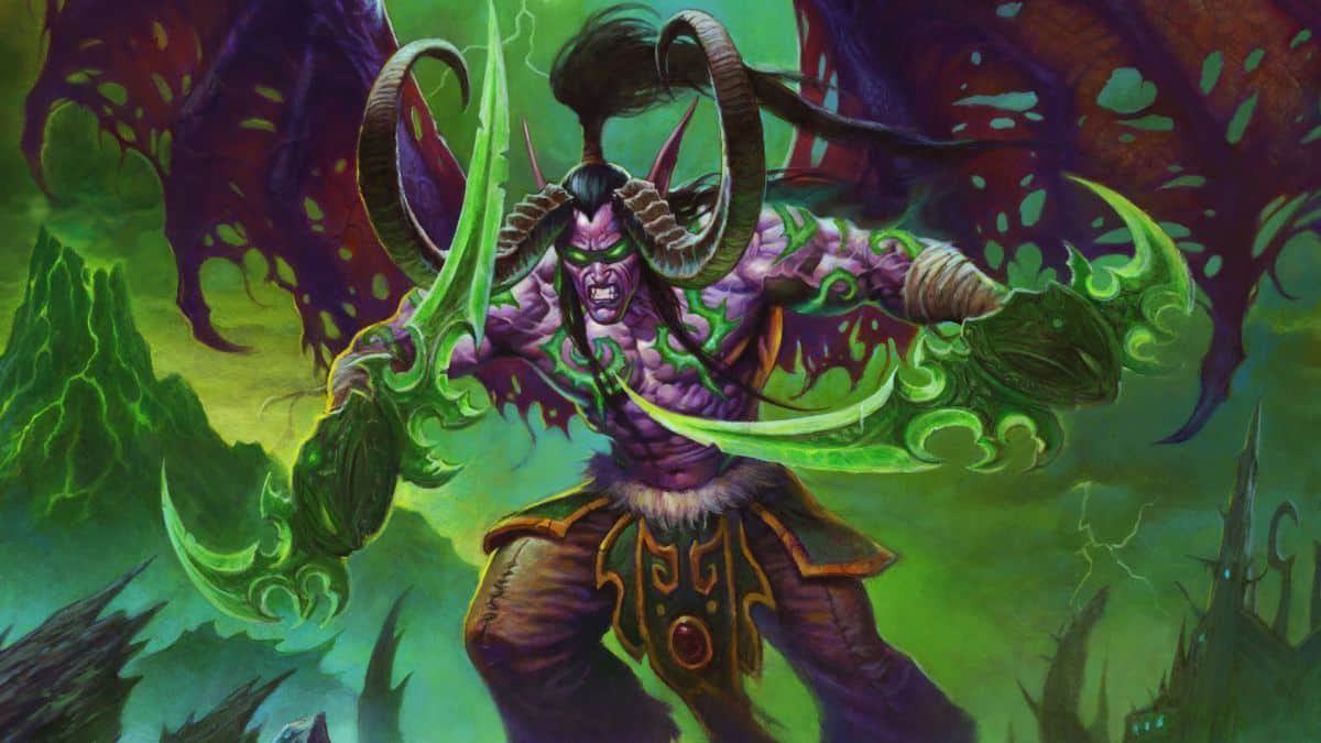 vignette-hearthstone-quel-deck-utiliser-pour-battre-illidan-hurlorage-defis-epreuve-du-gangrefeu