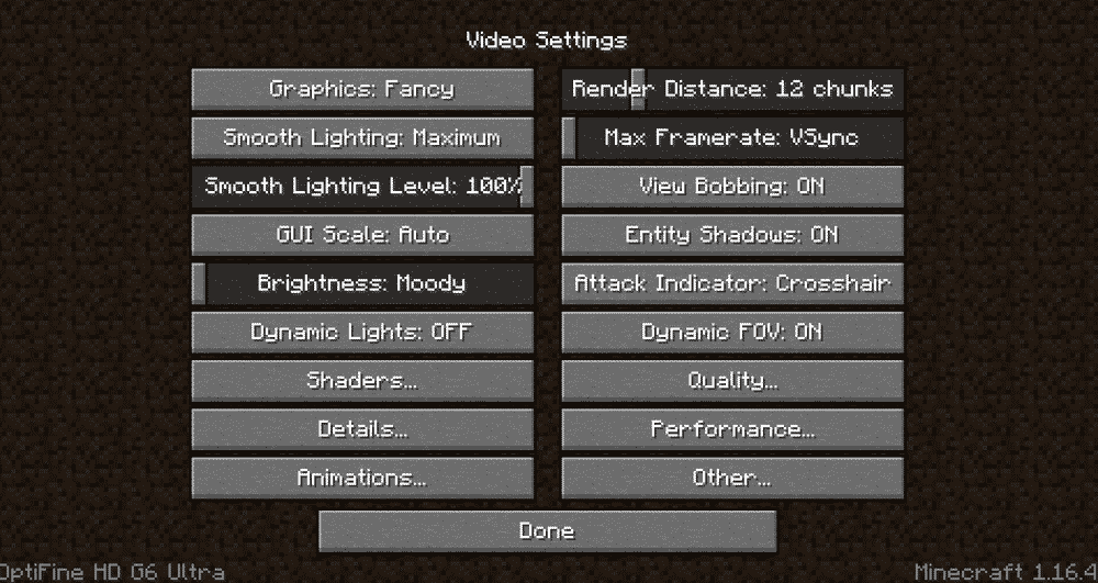 Minecraft Mod - Installer Optifine